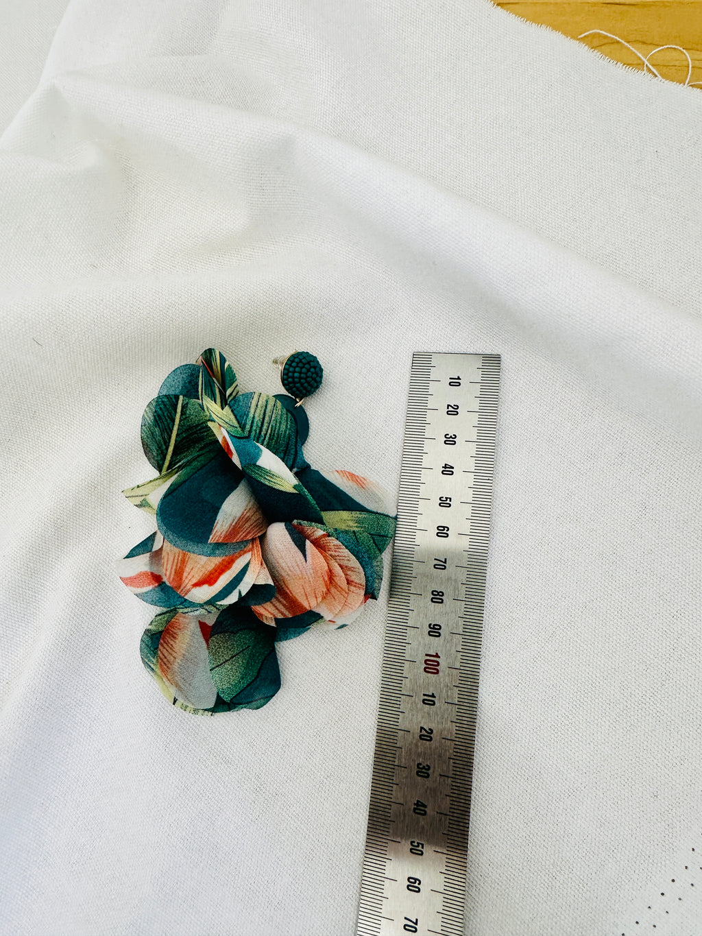Tropical Bloom Statement Earrings for fall🌺🌿