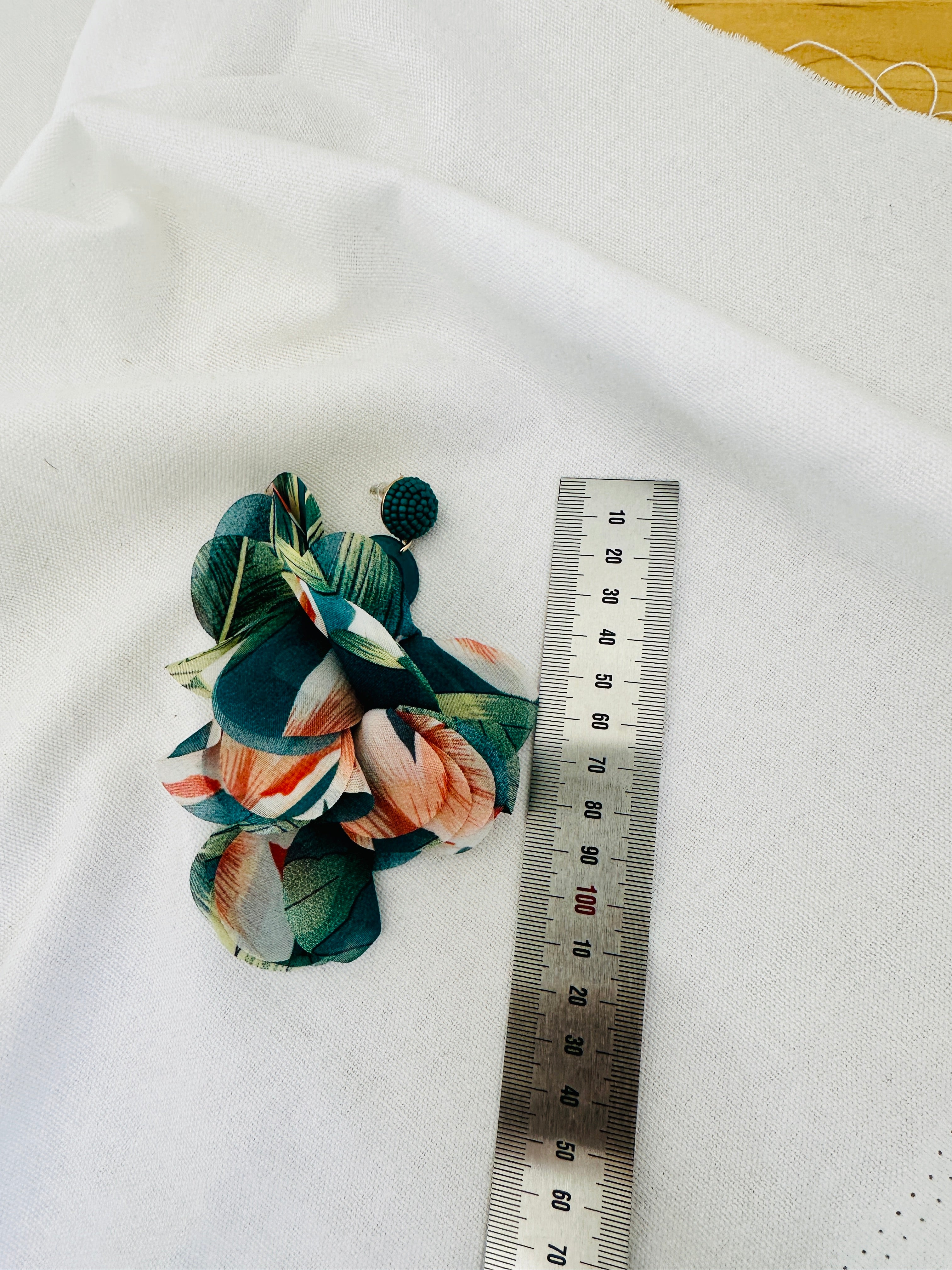 Tropical Bloom Statement Earrings for fall🌺🌿
